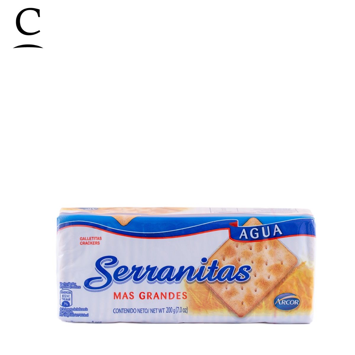 Galletitas Serranitas Agua x 200g