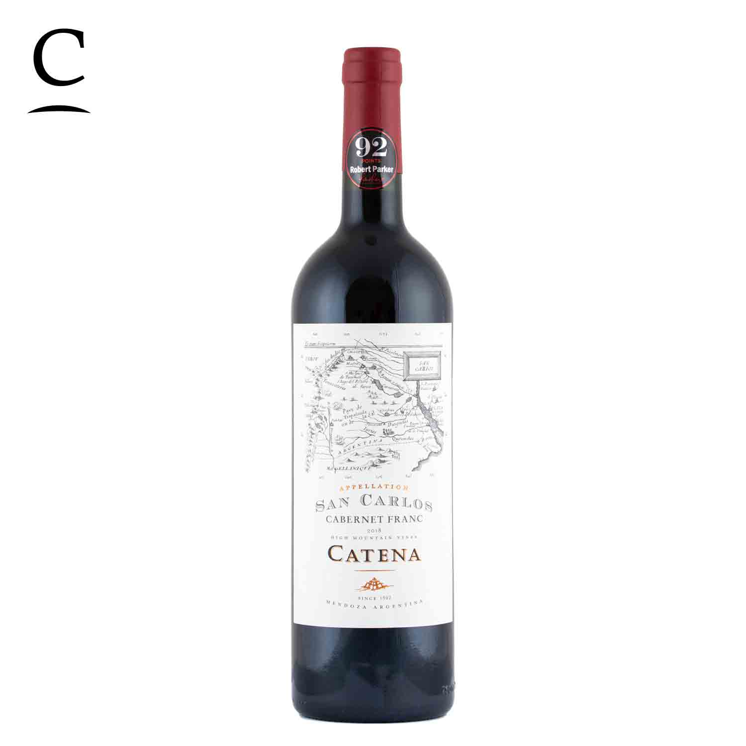 Catena Siesta Cabernet Franc - Mendoza x 750ml 2018 (20% VAT to be applied at Checkout)