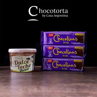 CHOCOTORTA PROMO WITH DULCE DE LECHE CHE X 1KG
