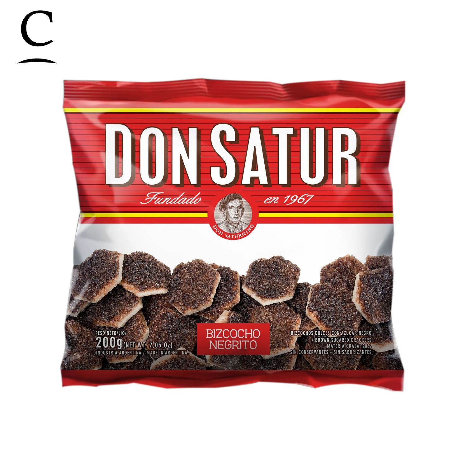 Don Satur - Bizcochos de Grasa Negrito x 200g | BBE 03/11/25