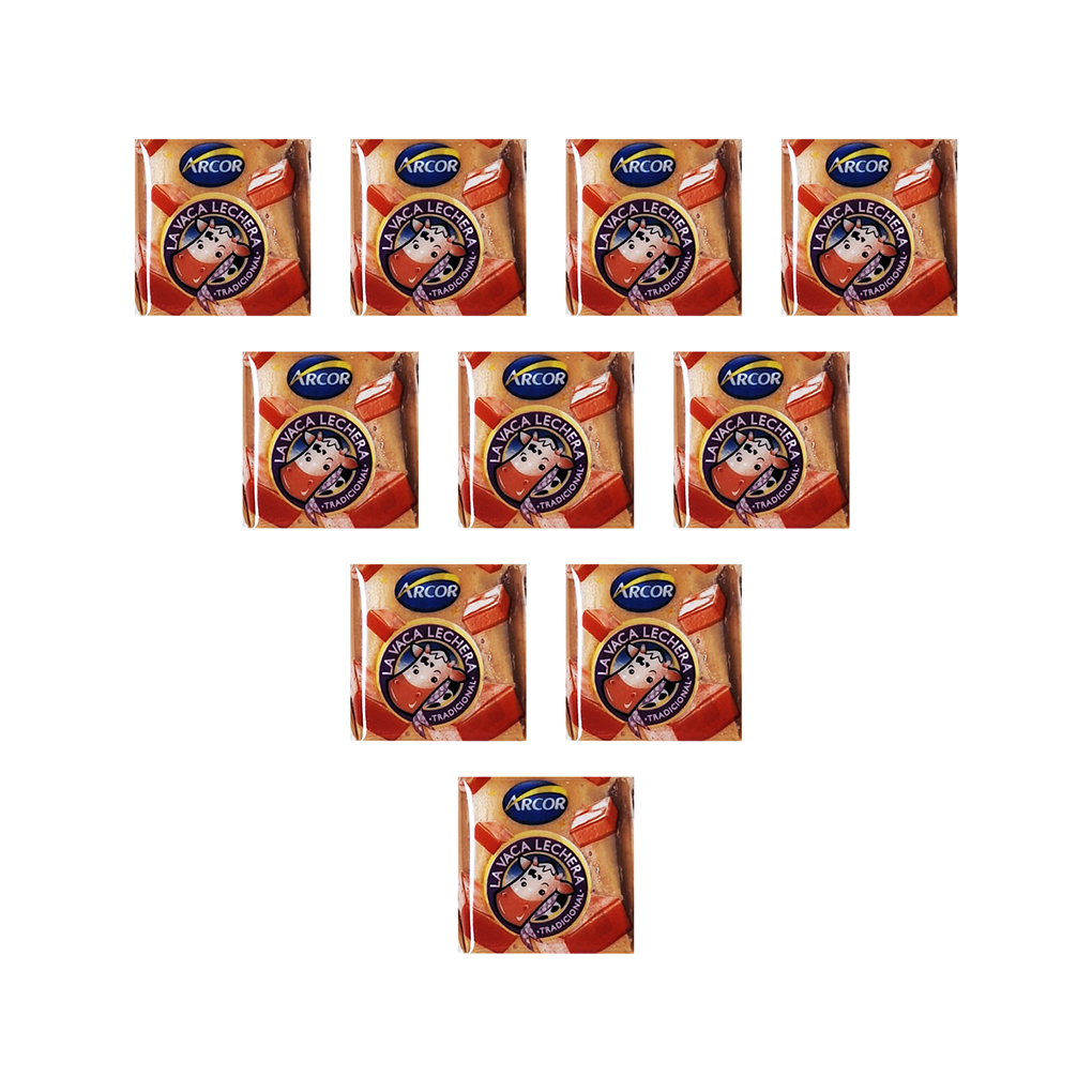 Semi soft Milk Toffee sweets - Caramelos Vaca Lechera 10u x 6,5g