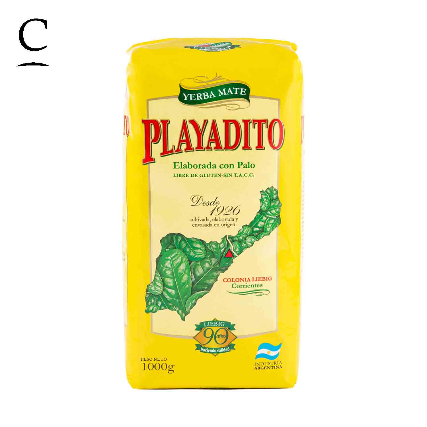 Playadito Yerba Mate with stems x 1kg