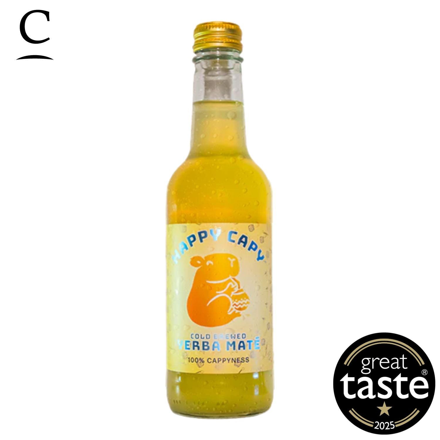Yerba Mate Cold Brewed drink - Happy Capy x 330ml | Award Winning