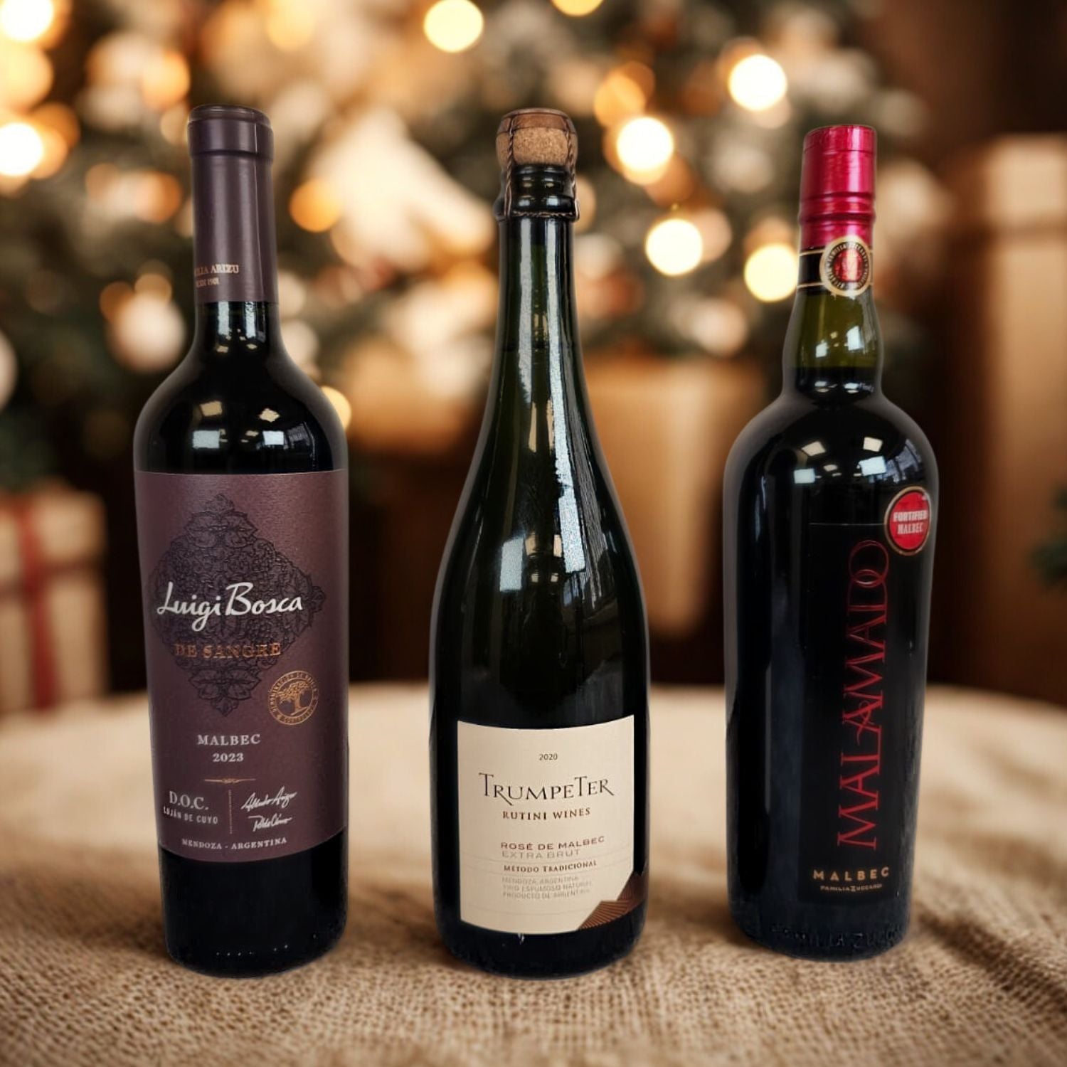 Argentine Celebration Trio – Malbec & Bubbles