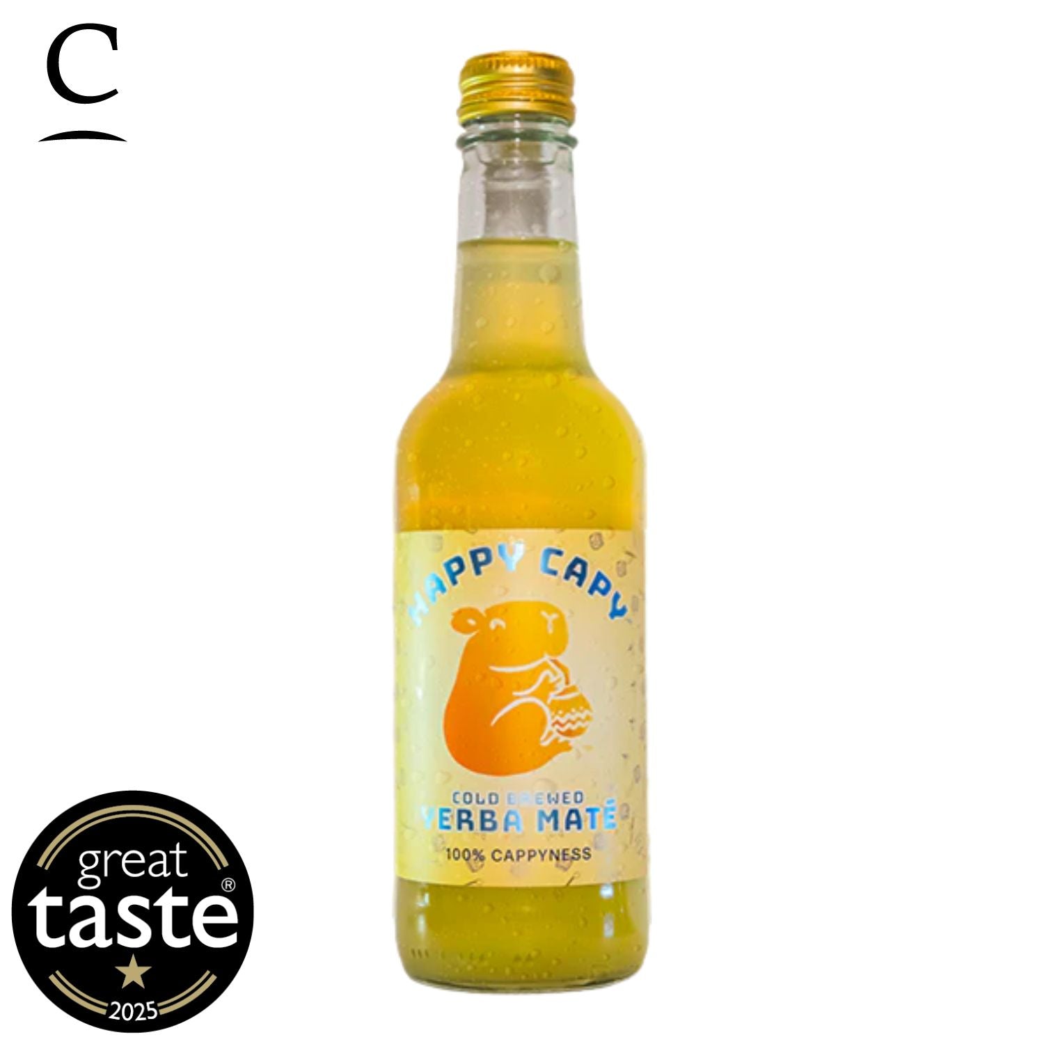 Yerba Mate Cold Brewed drink - Happy Capy x 330ml | Award Winning