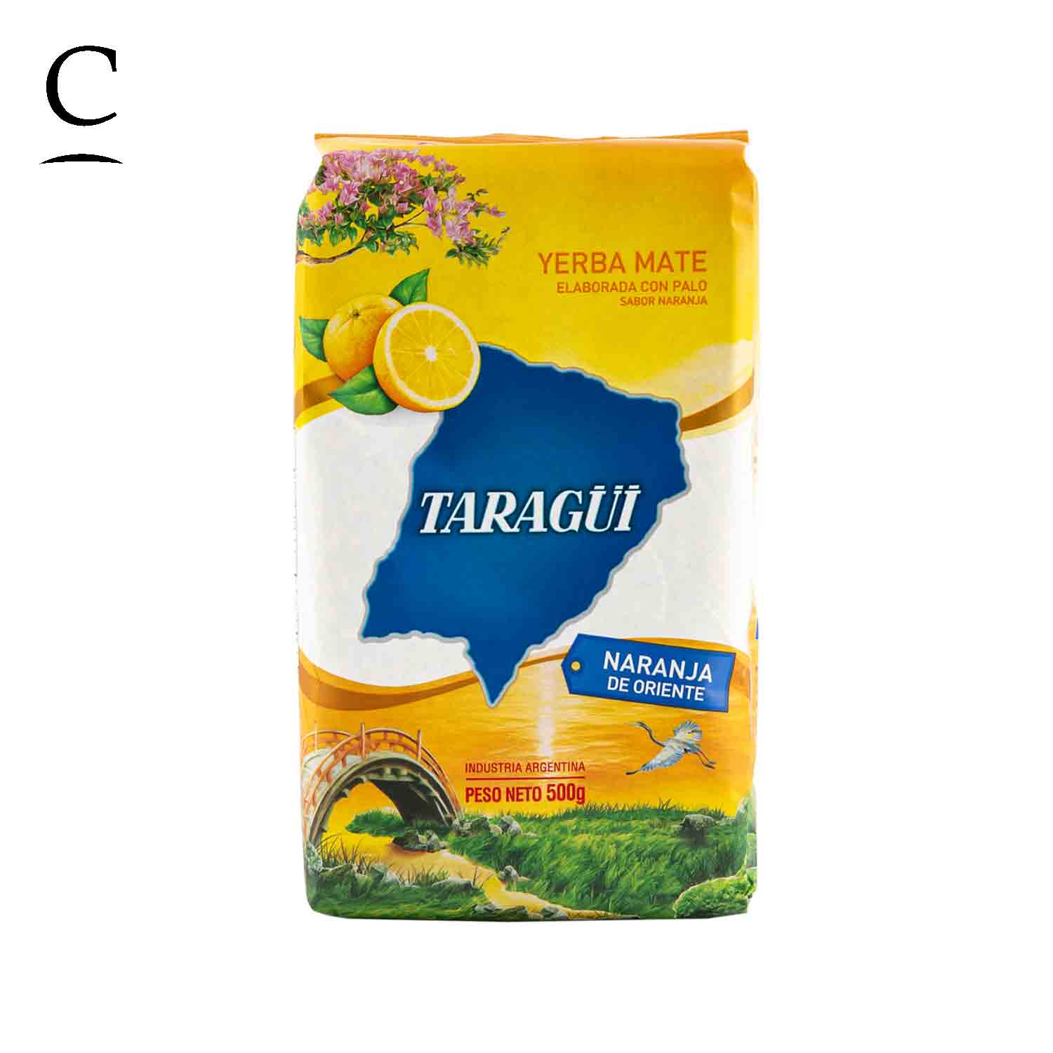 Taragui Yerba Mate with stems - Orange x 500g