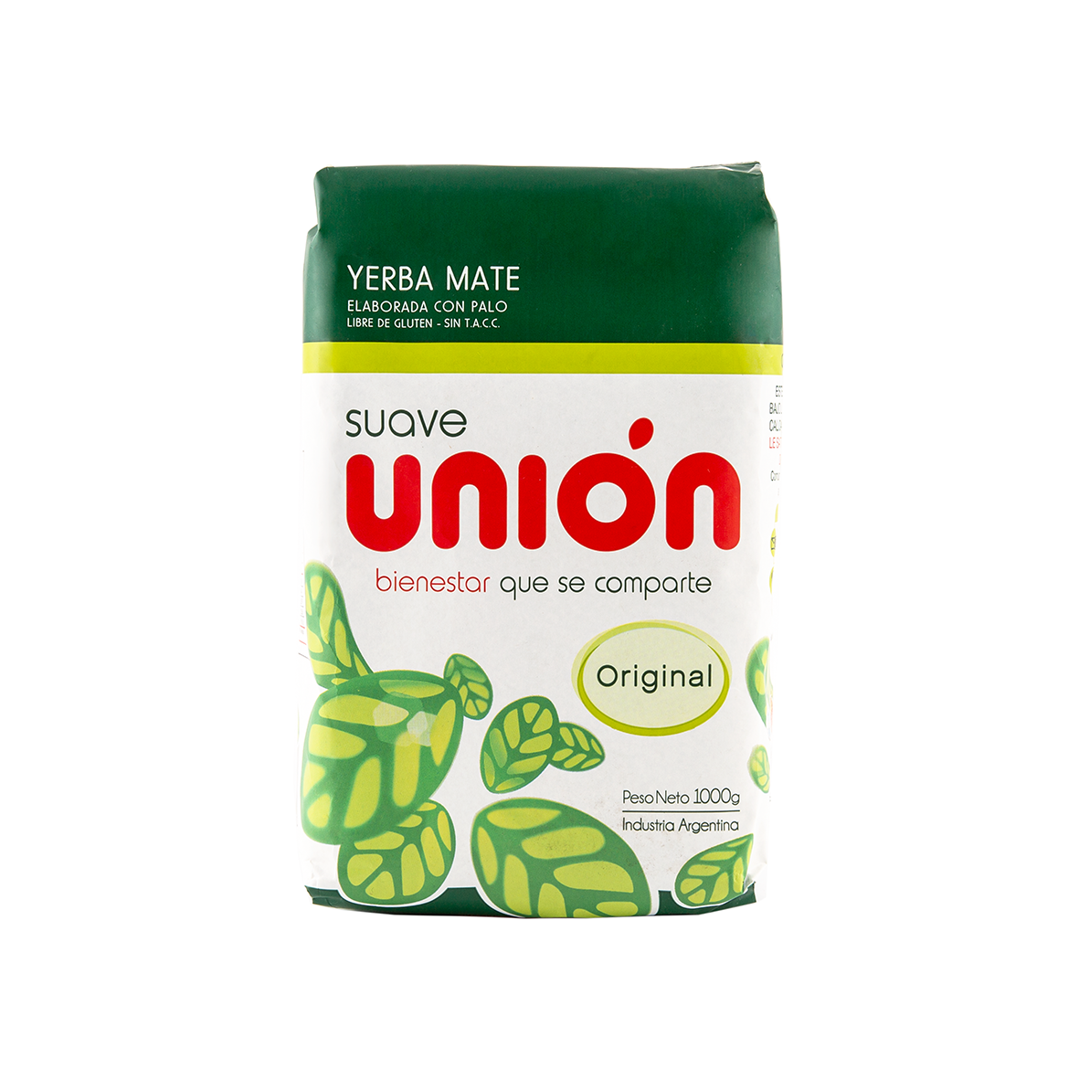 Union Yerba Mate Suave x 1kg