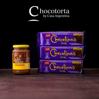 Chocotorta Promo with Dulce de Leche Havanna Familiar x 450g