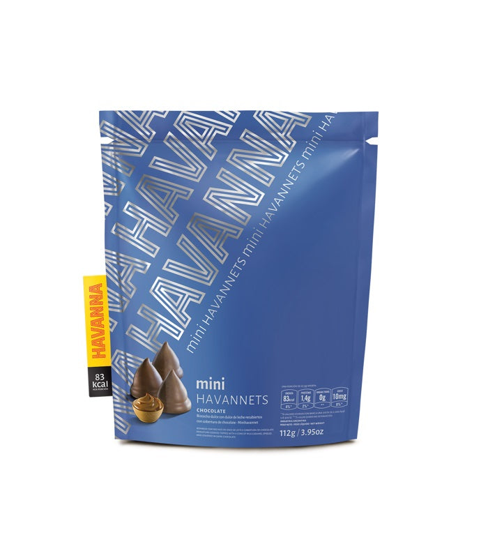 Havanna Havannets Mini Chocolate filled Dulce de Leche 5u - 112g