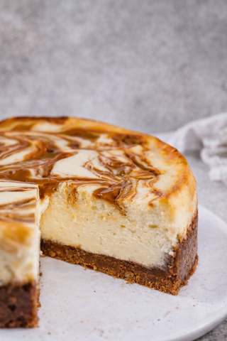Baked Dulce de Leche Cheesecake Recipe