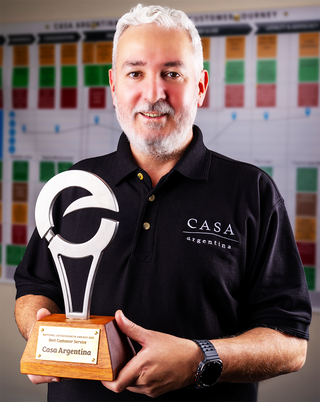 Casa Argentina Wins Best Customer Service Award 2025
