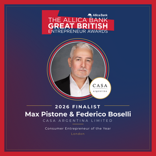 Casa Argentina Finalist at Great British Entrepreneur Awards 2026 | Argentine Food UK
