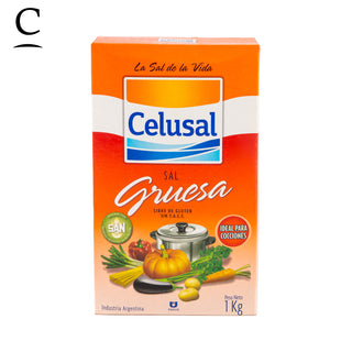 Celusal Coarse Salt ideal for Vegetables - Sal Gruesa x 1kg