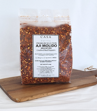 Casa Argentina Premium Crushed Red Peppers - Aji Molido x 500g Catering Use