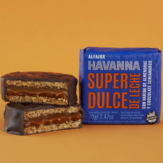 Premium Havanna Super Dulce de Leche alfajores imported officially by Casa Argentina