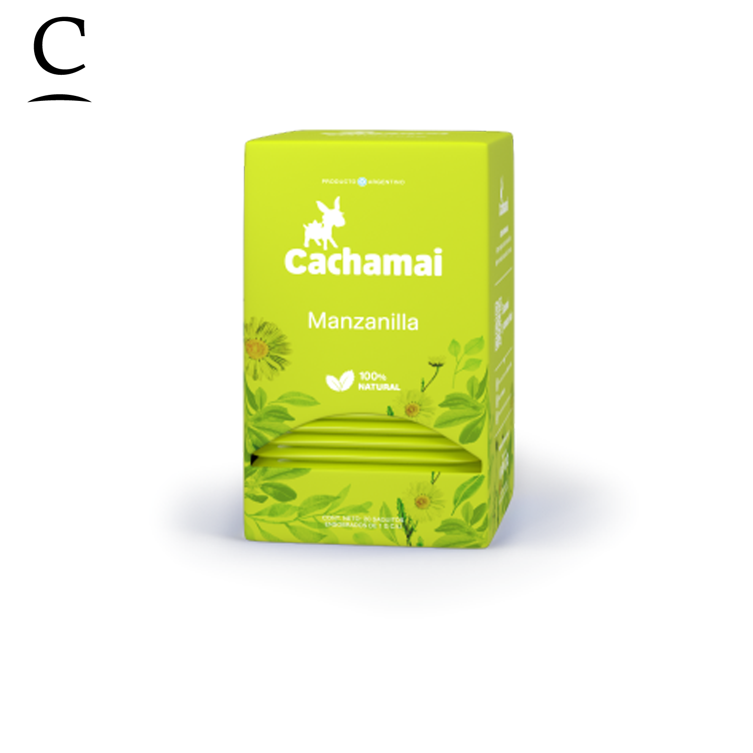 Cachamai - Camomila - Te de Manzanilla 20 x 1g