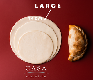 Casa Argentina Empanada disc Criolla Style - Large - 14cm pack of 12u