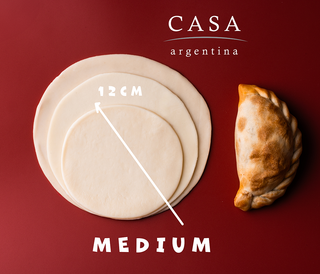 Casa Argentina Empanada disc Criolla Style - Medium - 12cm pack of 12u