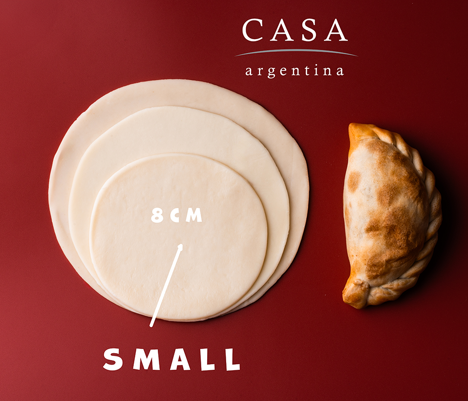 Villa D'agri Empanada disc for Canape / Copetin (S) 24u 7cm