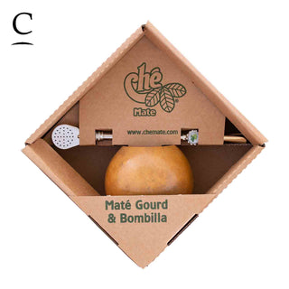 Che Mate Gift Pack - Mate Gourd & Metal filtering straw