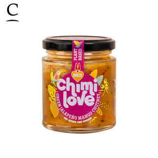 Chimilove Plant-base Green Jalapeno Mango Chutney x 165g