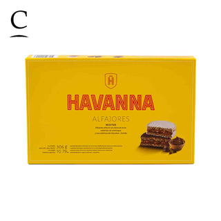 Havanna Alfajores Mixtos 6u (3 Choco - 3 Meringue) 306g