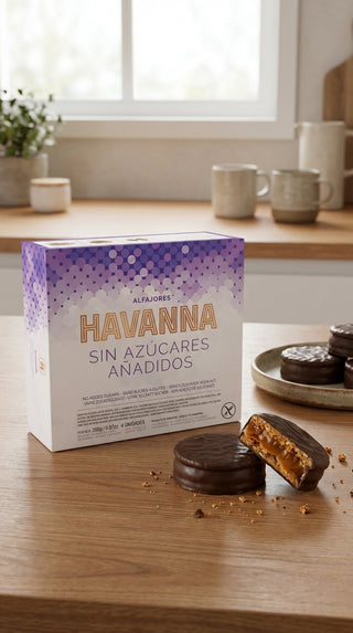 Havanna Alfajores Sin Azucar Anadidos - No Added Sugars 4u - 280g