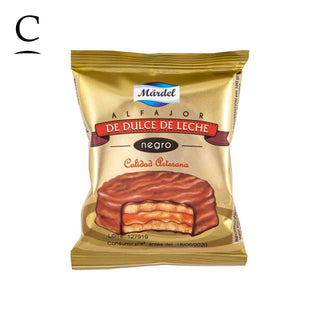 Mardel Alfajores Chocolate Negro - Dark Chocolate 1u x 50g