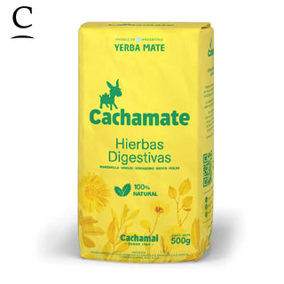 Cachamate Yerba Mate Hierbas Digestivas x 500g (Amarillo)