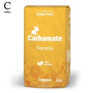 Cachamate Yerba Mate Naranja x 500g