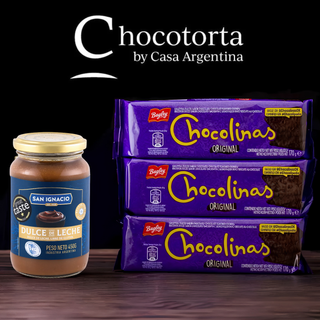 Chocotorta Promo with Dulce de Leche San Ignacio Familiar x 450g
