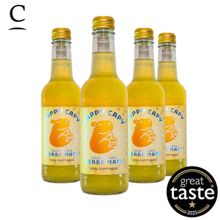 Yerba Mate Cold Brewed drink - Happy Capy 4 x 330ml | Award Winning