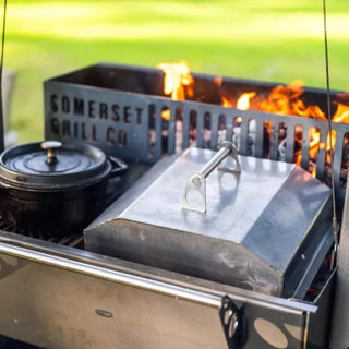 Asado Gunmetal Grill Full Monty Accessories Bundle