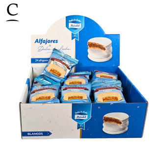 Mardel Alfajores Chocolate Blanco - White Chocolate 24u x 50g
