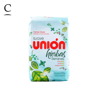 Union Yerba Mate Suave Hierbas Serranas x 500g