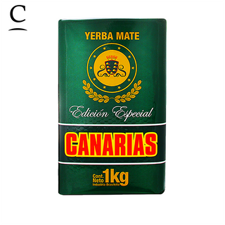 Canarias Yerba Mate Edicion Especial - Uruguay - No stems - Despalada x 1kg