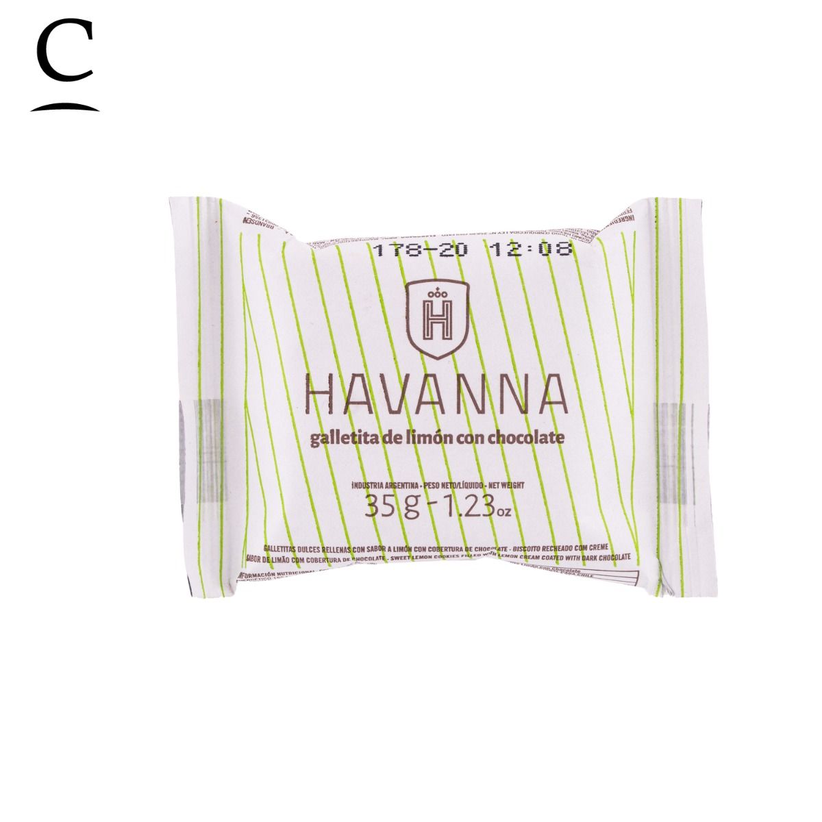 Havanna Lemon cookies - Galletitas Limon Chocolate 1u - 35g