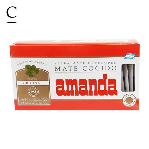 Amanda Mate tea bags - Mate cocido 25 x 3g