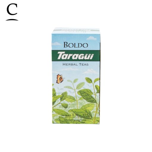 Taragui - Herbal Tea - Boldo (25 x 1.5g) tea bags BBE 06.2023