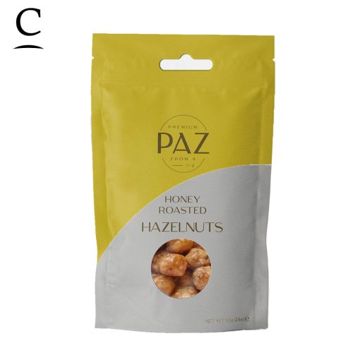 Paz - Honey Roasted Hazelnuts - Snack Pack x 60g